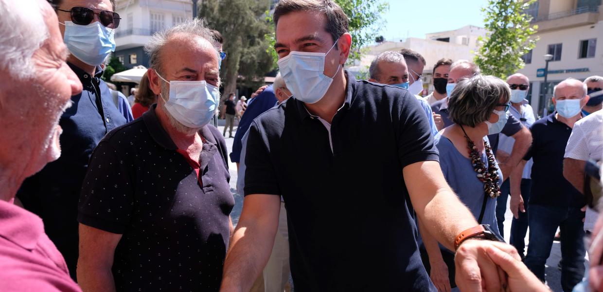 Ο Αλέξης Τσίπρας στην Ιεράπετρα