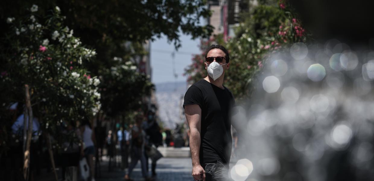 Αθήνα κορωνοϊός ζέστη