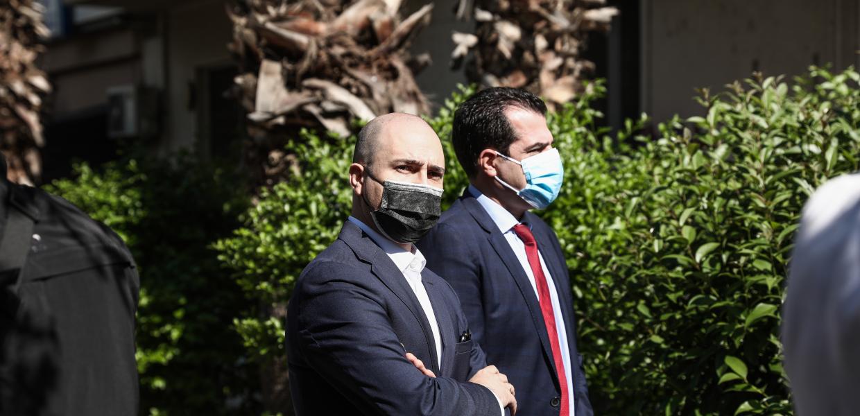 Κωνσταντίνος Μπογδάνος και Θάνος Πλεύρης