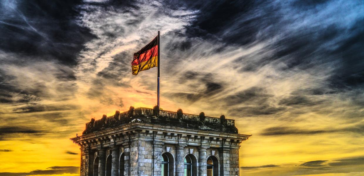 Η Bundestag στο Βερολίνο
