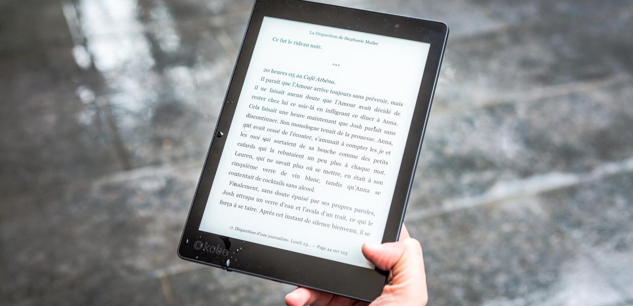 Ebook σε tablet