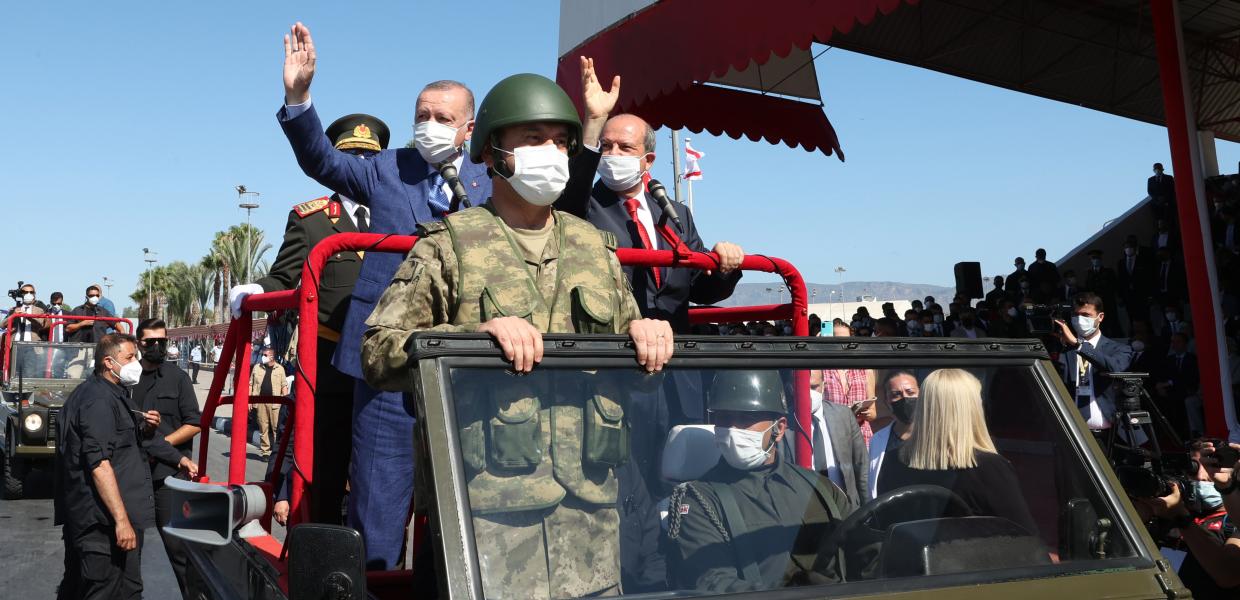 Ο Ρετζέπ Ταγίπ Ερντογάν στα Βαρώσια