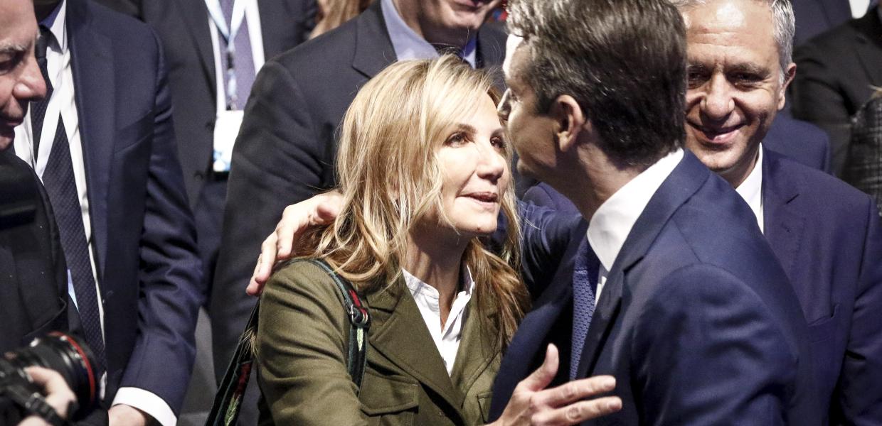 Κυριάκος Μητσοτάκης και Μαρέβα Γκραμπόφσκι