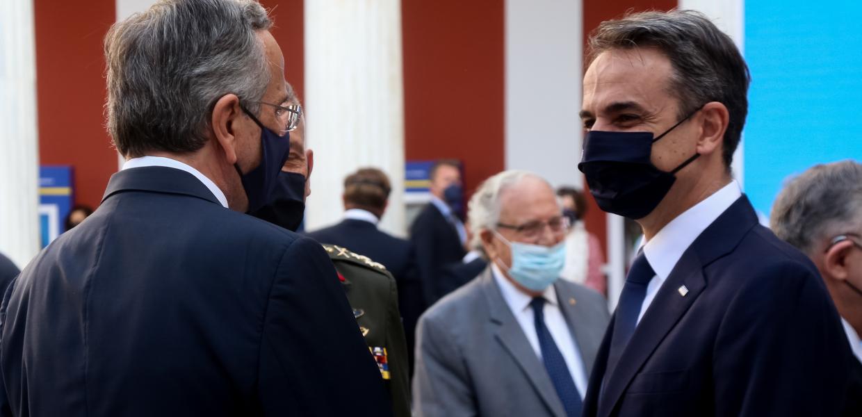 Αντώνης Σαμαράς και Κυριάκος Μητσοτάκης