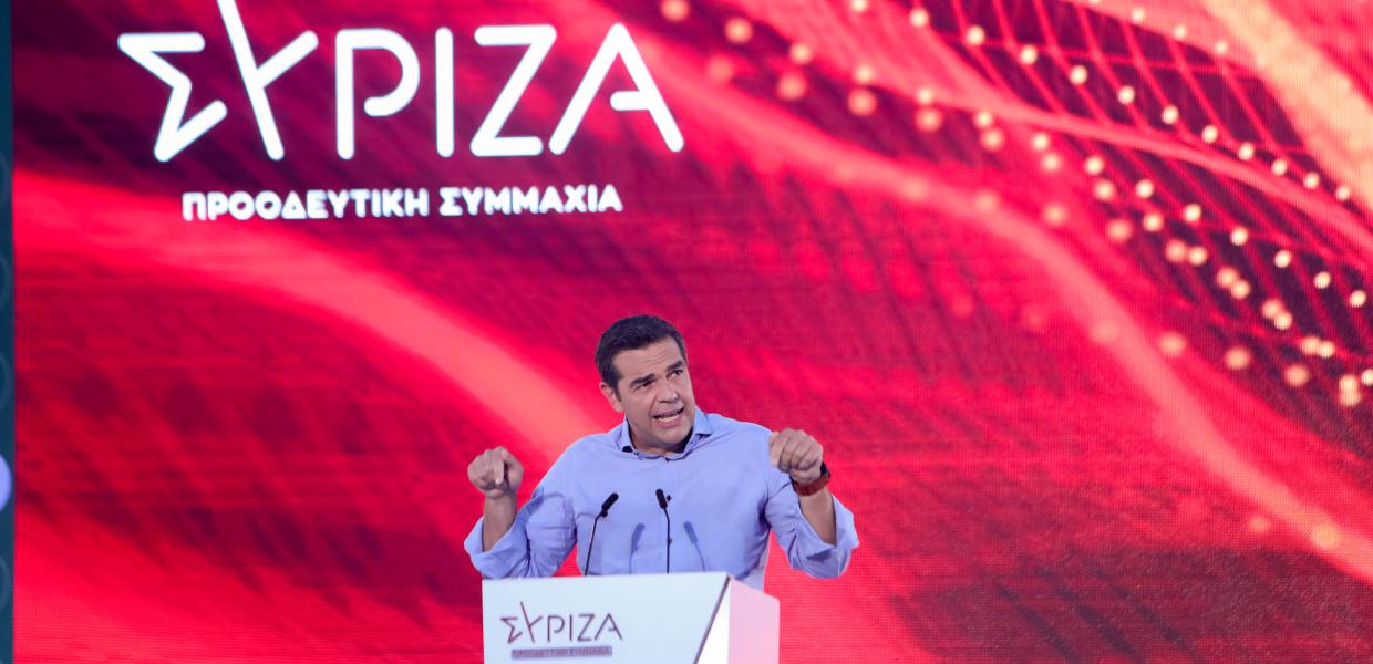 Ο Αλέξης Τσίπρας σε εκδήλωση του ΣΥΡΙΖΑ στη Θεσσαλονίκη