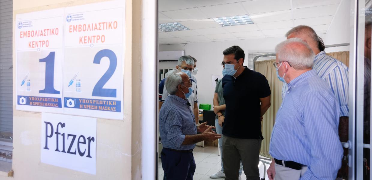 Ο Αλέξης Τσίπρας στην Κρήτη