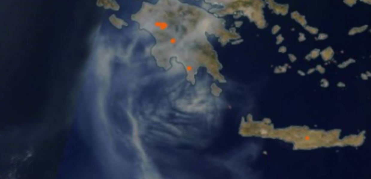 Εθνικό Αστεροσκοπείο καπνός πυρκαγιές Αντικύθηρα