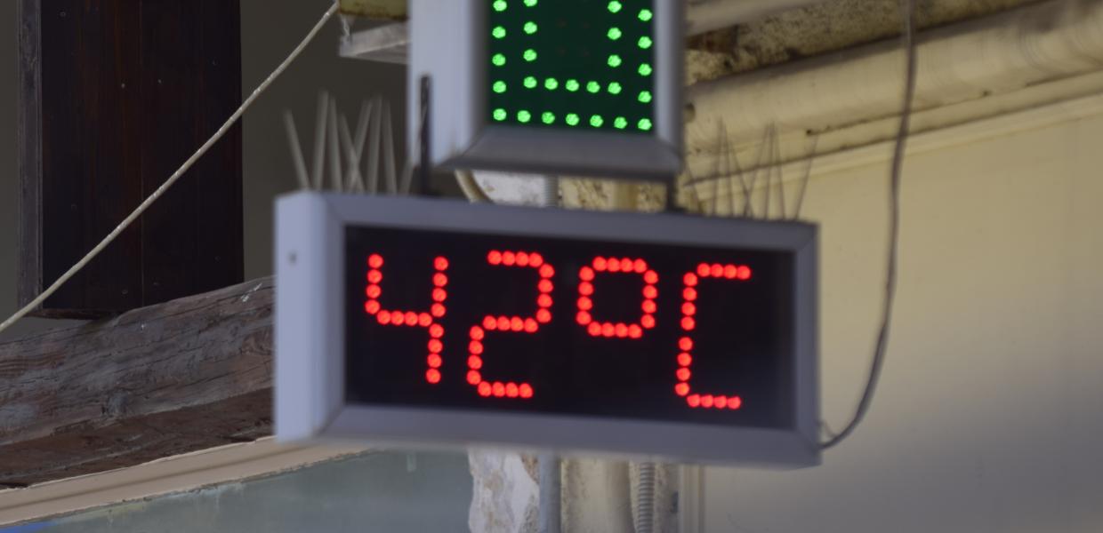 Καιρός καύσωνας ζέστη