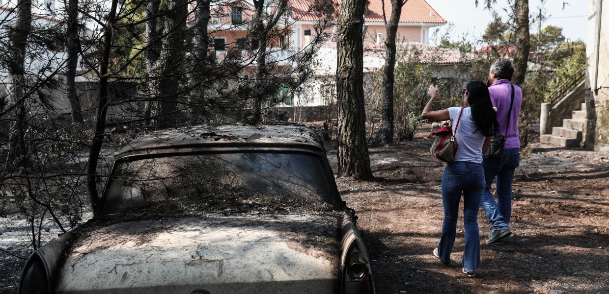 Πυρκαγιά στη Βαρυμπόμπη