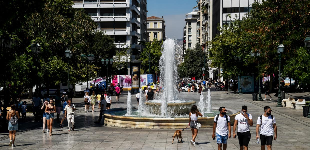 καιρός καλοκαίρι ζέστη Αθήνα