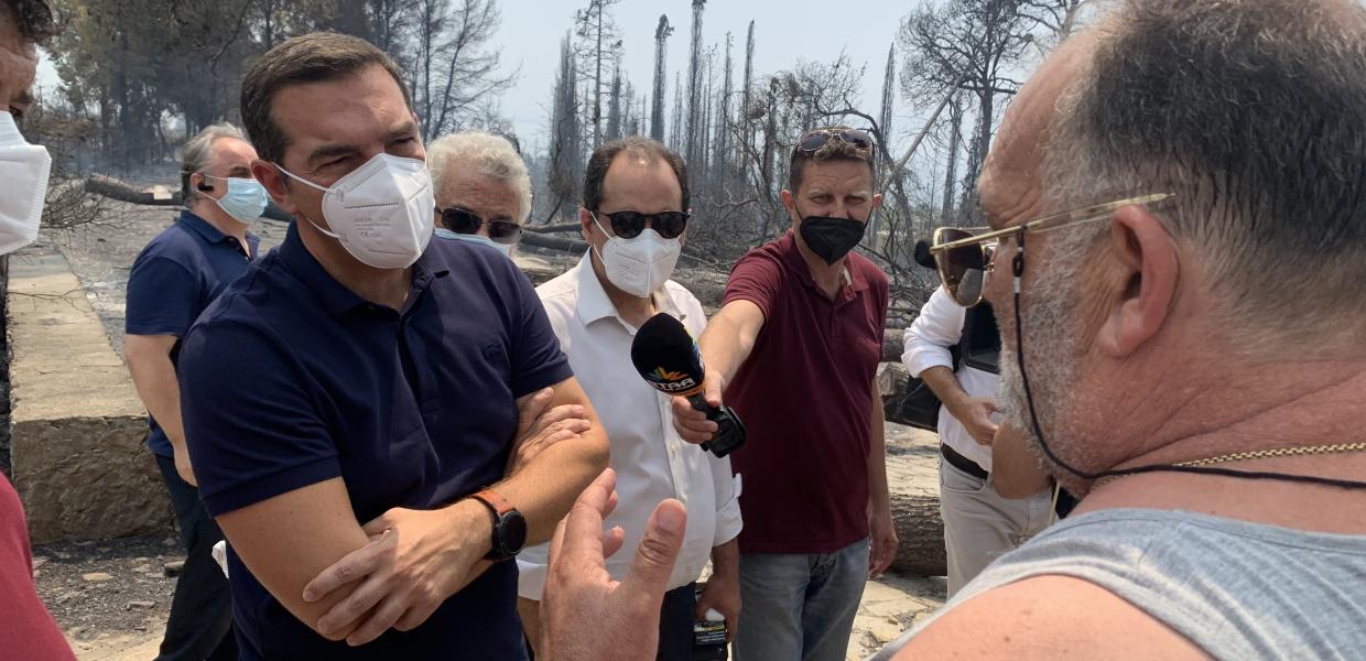 Τσιπρας ευβοια φωτιές