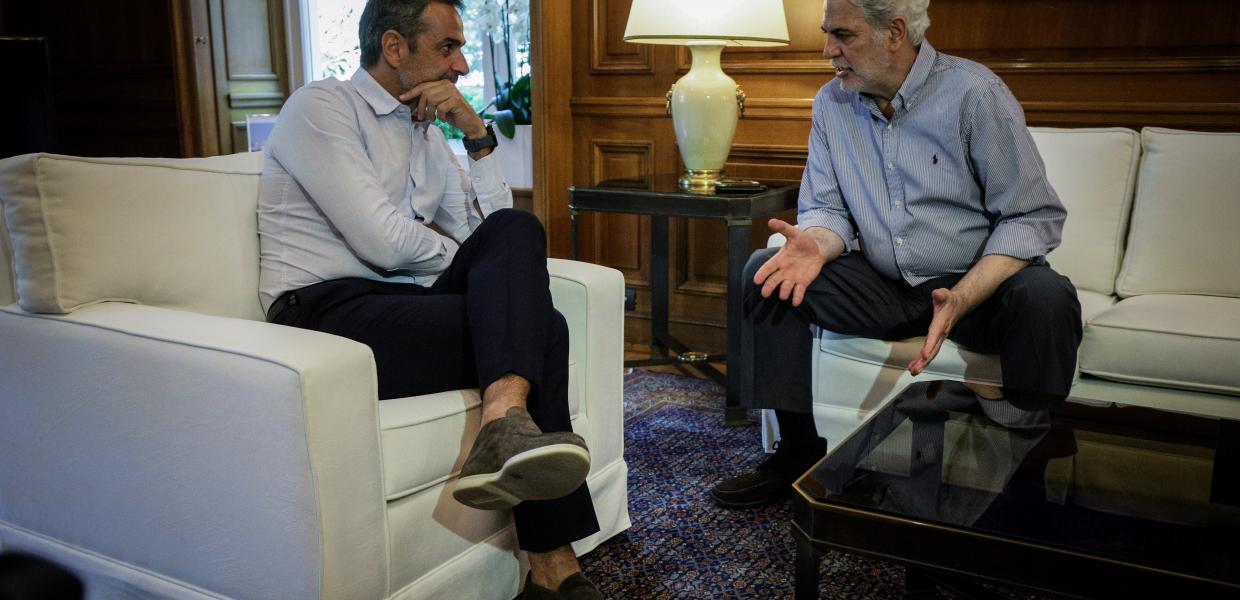 Κυριάκος Μητσοτάκης και Χρήστος Στυλιανίδης