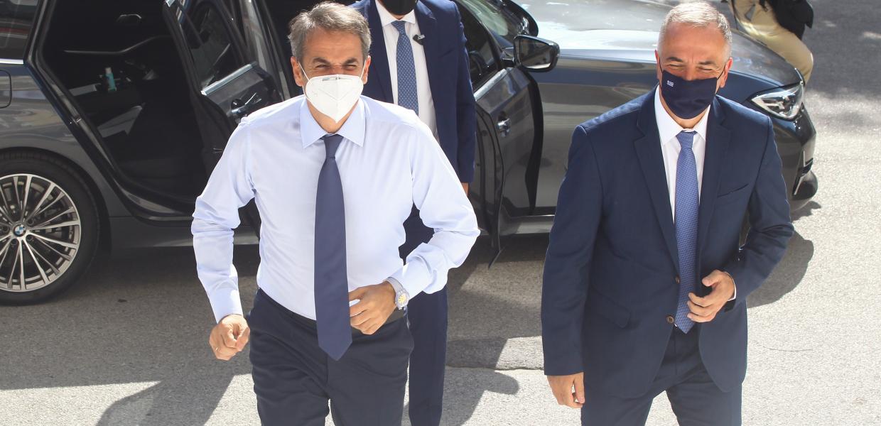 Ο Κυριάκος Μητσοτάκης στη Θεσσαλονίκη