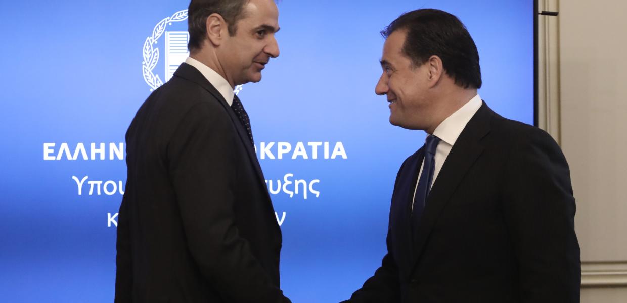 Κυριάκος Μητσοτάκης Άδωνις Γεωργιάδης