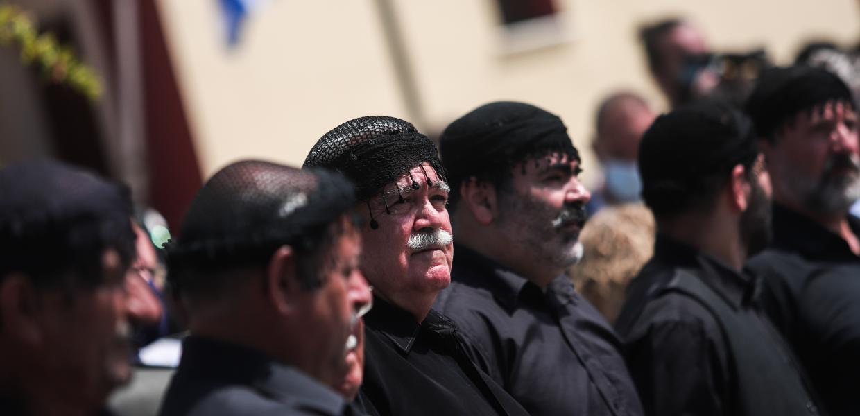 Ριζίτες στην κηδεία του Μίκη Θεοδωράκη