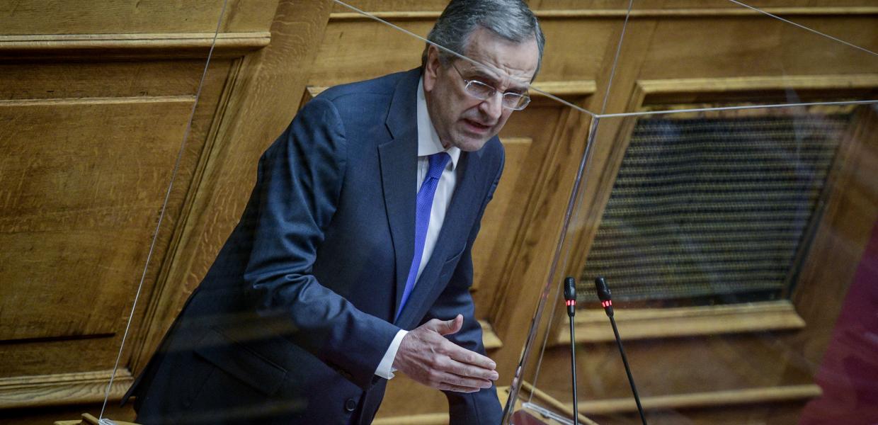 Αντώνης Σαμαράς Βουλή