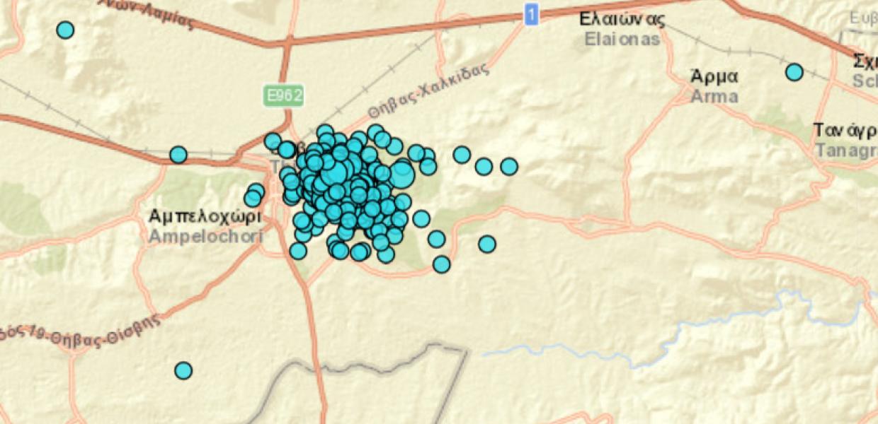 ΘΗΒΑ ΣΕΙΣΜΙΚΕΣ ΔΟΝΗΣΕΙΣ ΕΠΤΑΗΜΕΡΟ 30092021