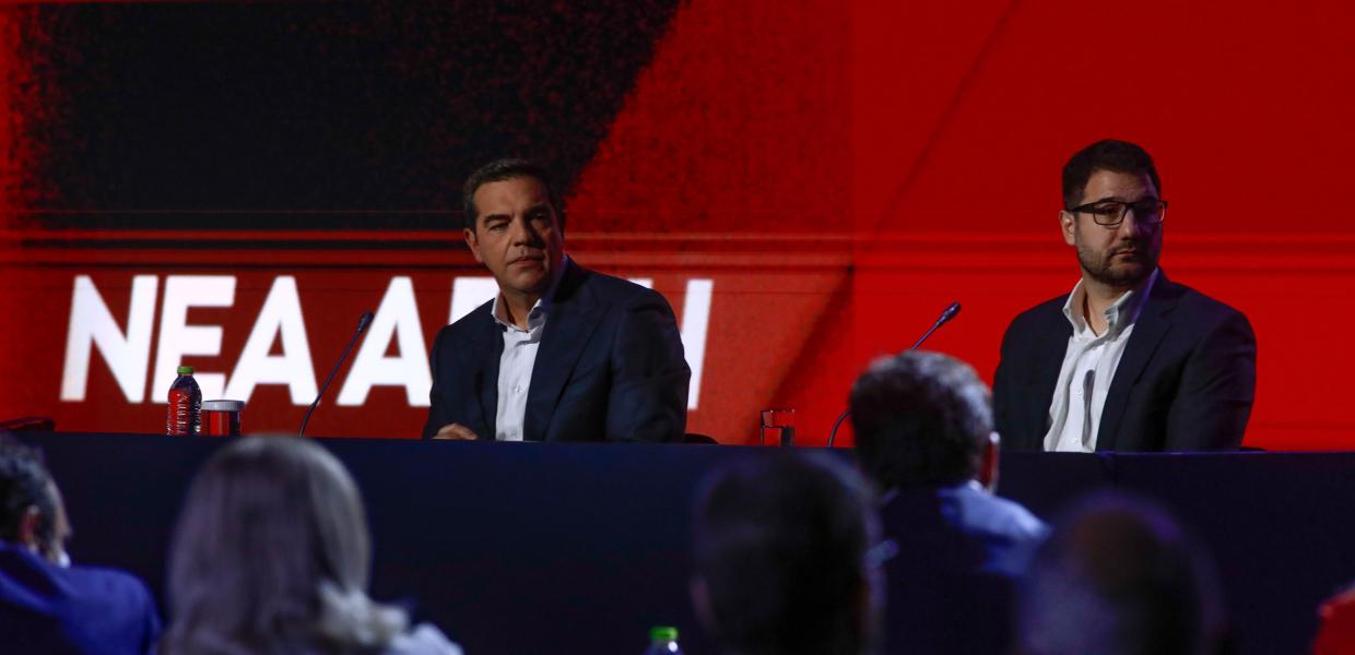 Αλέξης Τσίπρας και Νάσος Ηλιόπουλος στη ΔΕΘ