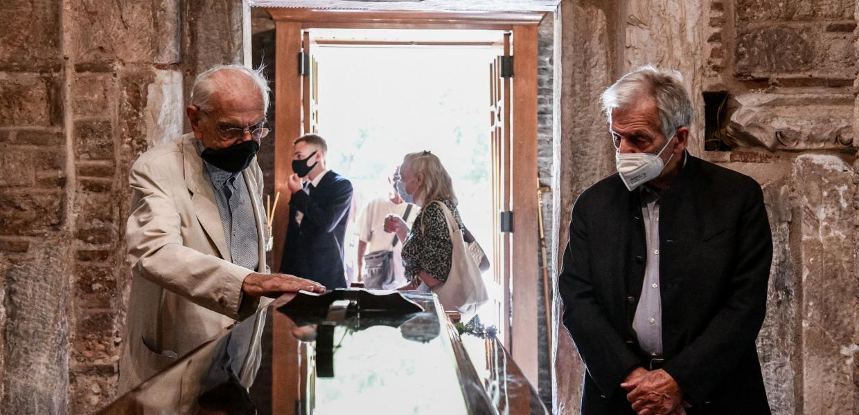 Βασίλης Βασιλικός και Κώστας Γαβράς