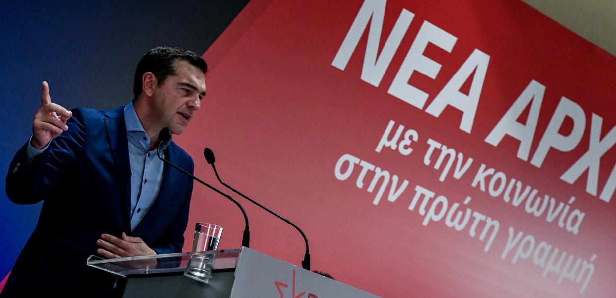 Ο Αλέξης Τσίπρας στη συνεδρίαση της Κεντρικής Επιτροπής Ανασυγκρότησης