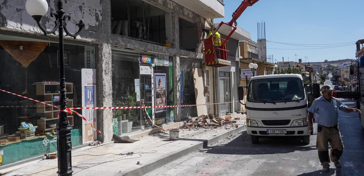 ΣΕΙΣΜΟΣ ΗΡΑΚΛΕΙΟ ΑΡΚΑΛΟΧΩΡΙ
