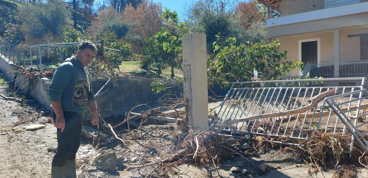Εύβοια πλημμύρες