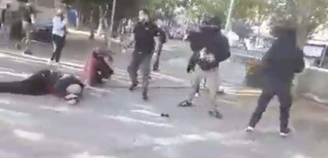 Φασιστές επίθεση Νέο Ηράκλειο