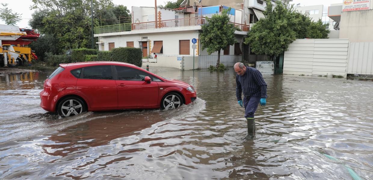 Πλημμύρα στον Κολωνό