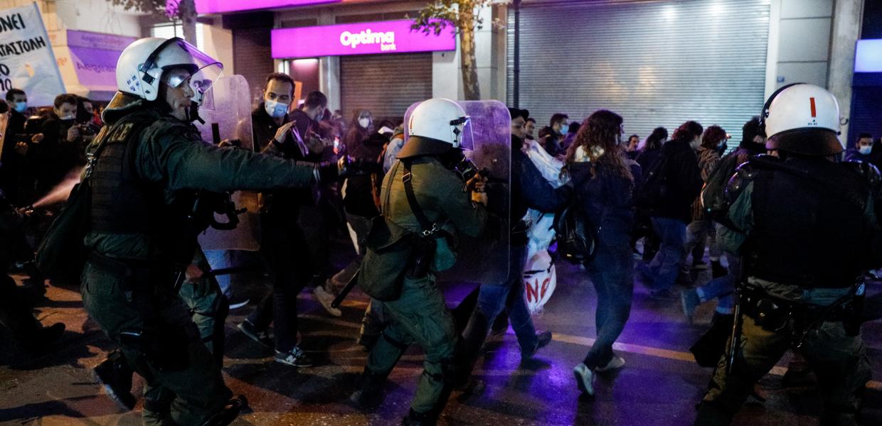 Επίθεση των ΜΑΤ