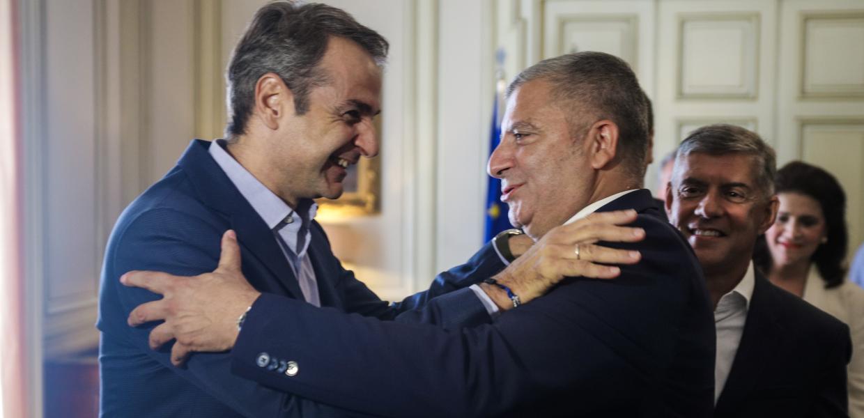 Κυριάκος Μητσοτάκης και Γιώργος Πατούλης