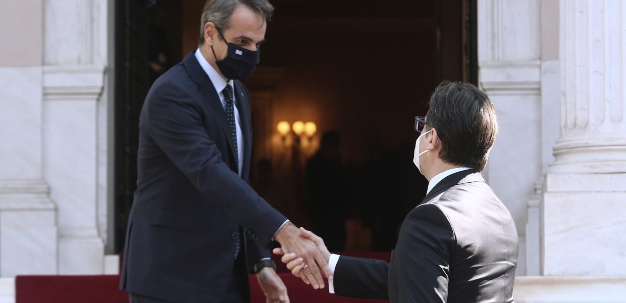 Στέβο Πενταρόφσκι και Κυριάκος Μητσοτάκης
