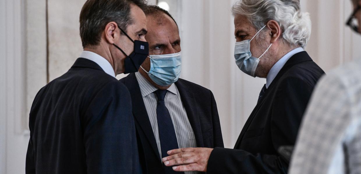 Κυριάκος Μητσοτάκης και Χρήστος Στυλιανίδης
