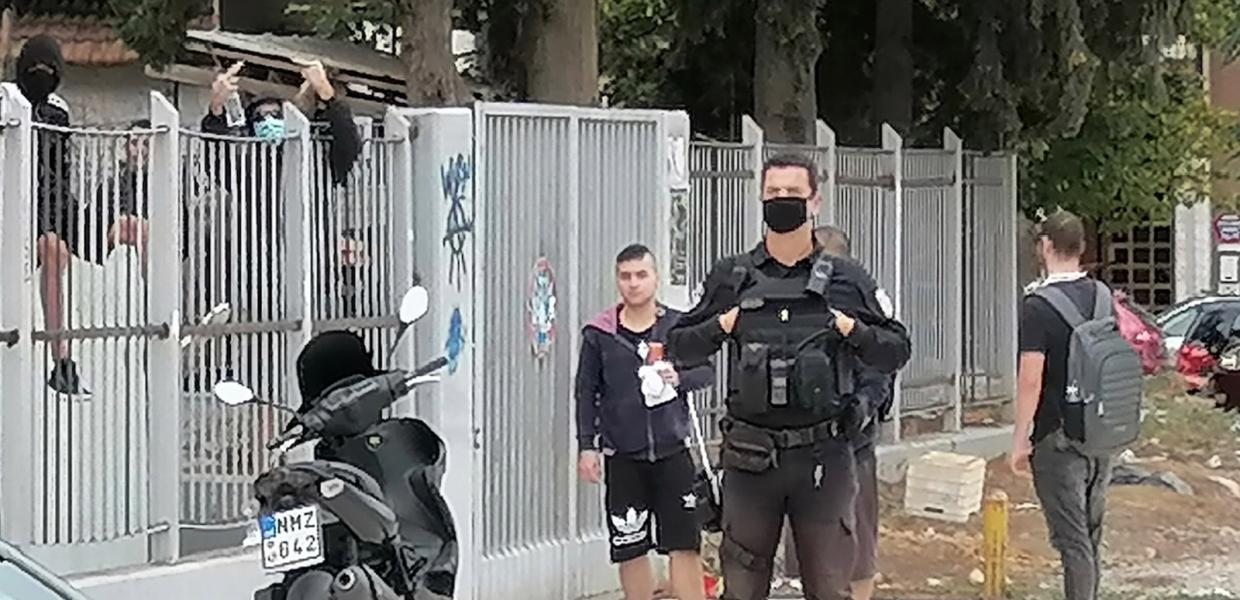 Αστυνομικός στο ΕΠΑΛ Σταυρούπολης