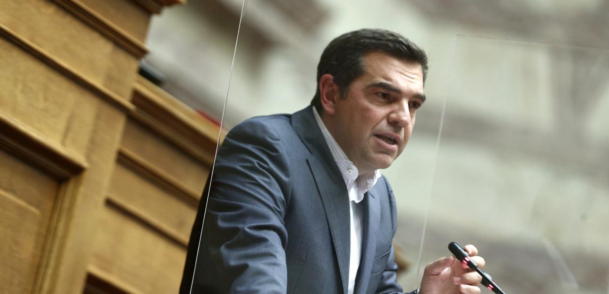 Ο Αλέξης Τσίπρας στην ΚΟ του ΣΥΡΙΖΑ