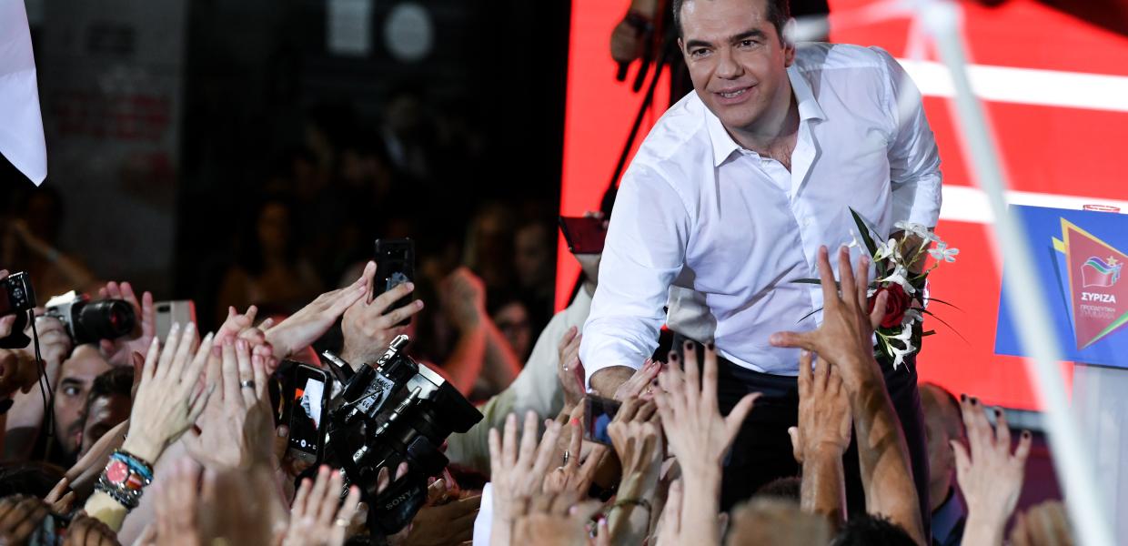 Προεκλογική συγκέντρωση με ομιλητή τον Αλέξη Τσίπρα