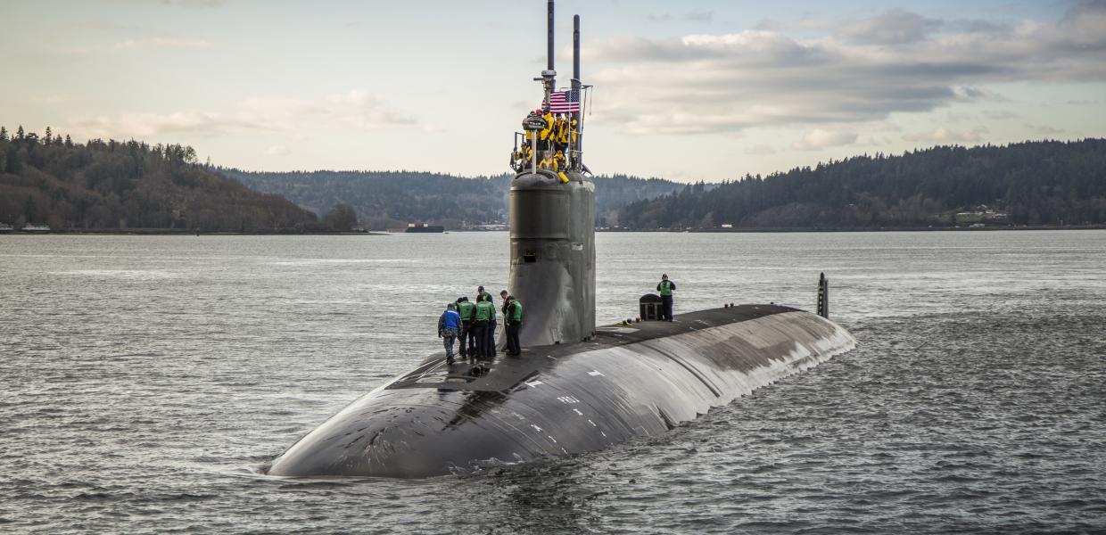 USS CONNECTICUT SSN-22 ΠΥΡΗΝΙΚΟ ΥΠΟΒΡΥΧΙΟ ΗΠΑ