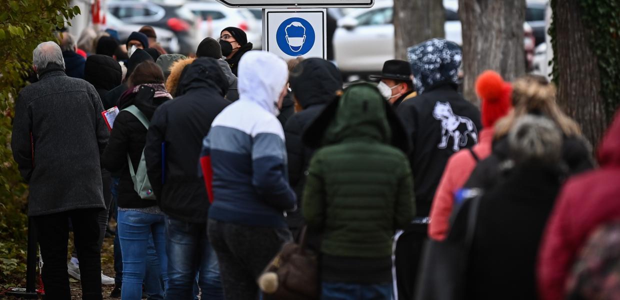 Γερμανία ουρά για εμβολιασμό