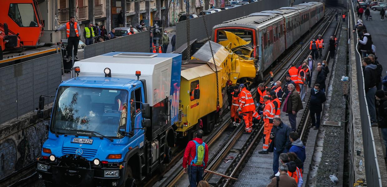 Ένας νεκρός και δύο τραυματίες σε εργατικό δυστύχημα στις γραμμές του ΗΣΑΠ στα Πατήσια (Άγιος Νικόλαος)