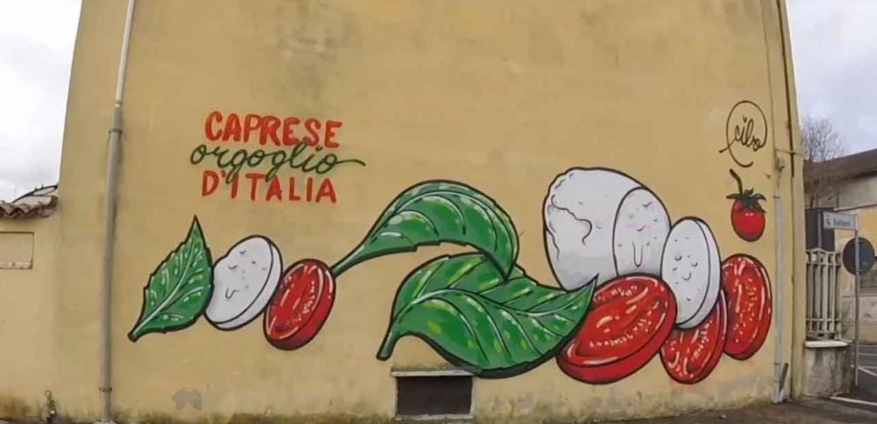  Italian street artist, CIBO 