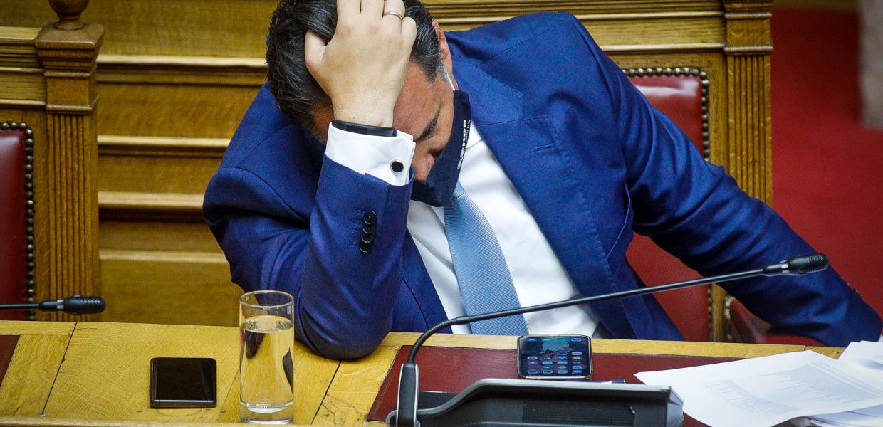 Ο Άδωνις Γεωργιάδης στη Βουλή