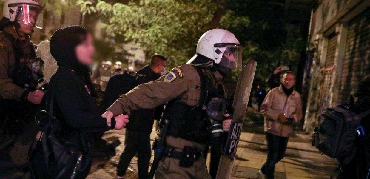 προσαγωγή Εξάρχεια Πολυτεχνείο