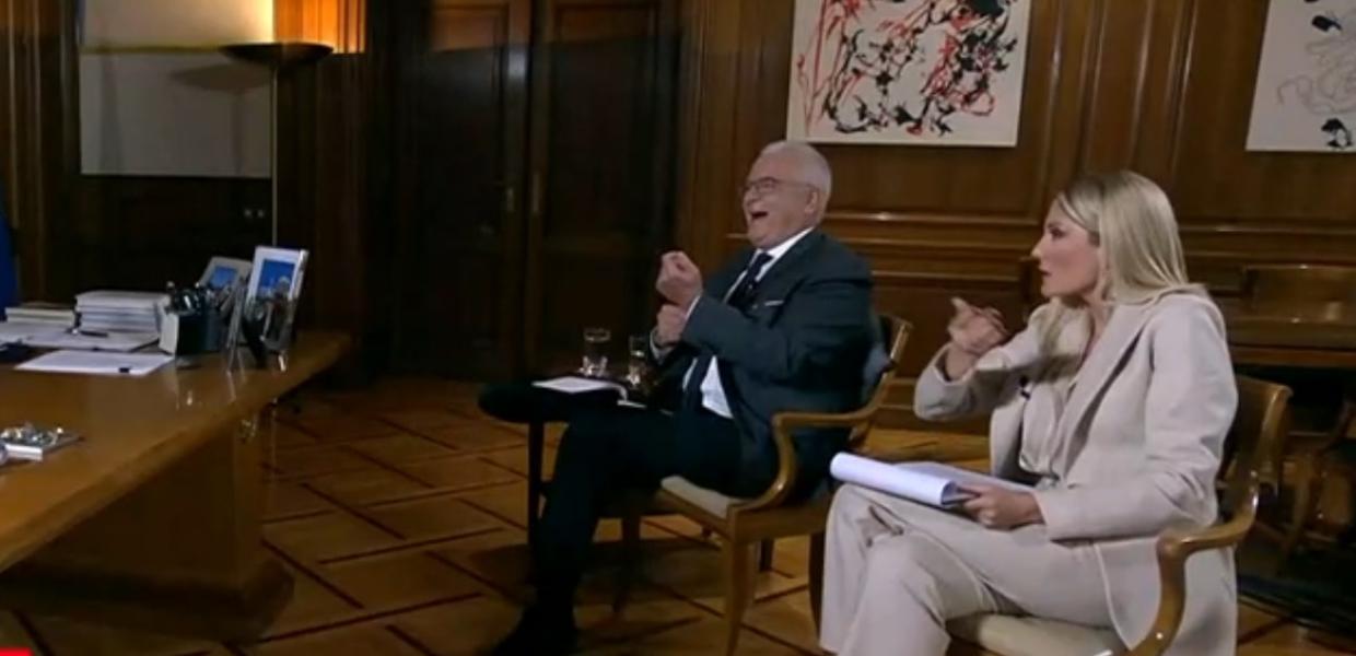 Κυριάκος Μητσοτάκης και Γιάννης Πρετεντέρης