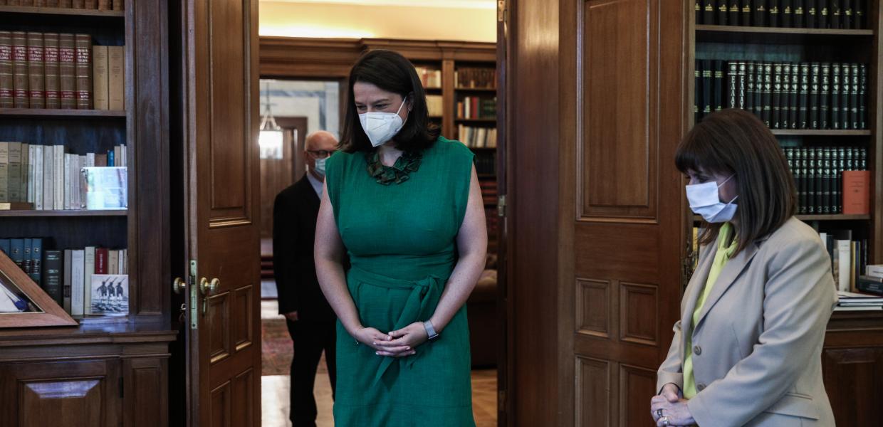 Νίκη Κεραμέως και Κατερίνα Σακελλαροπούλου