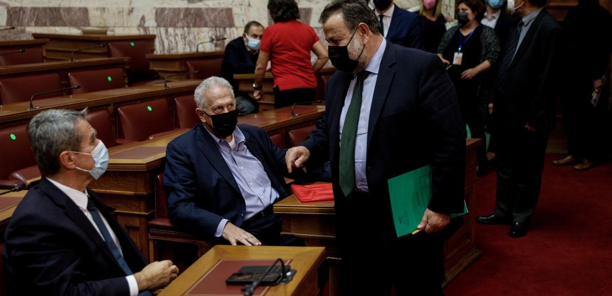 Ανδρέας Λοβέρδος, Κώστας Σκανδαλίδης και Βασίλης Κεγκέρογλου