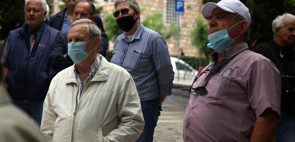 Συνταξιούχοι στη Θεσσαλονίκη