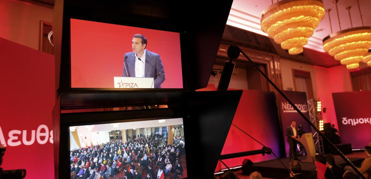 Ο Αλέξης Τσίπρας σε ομιλία του στα Ιωάννινα