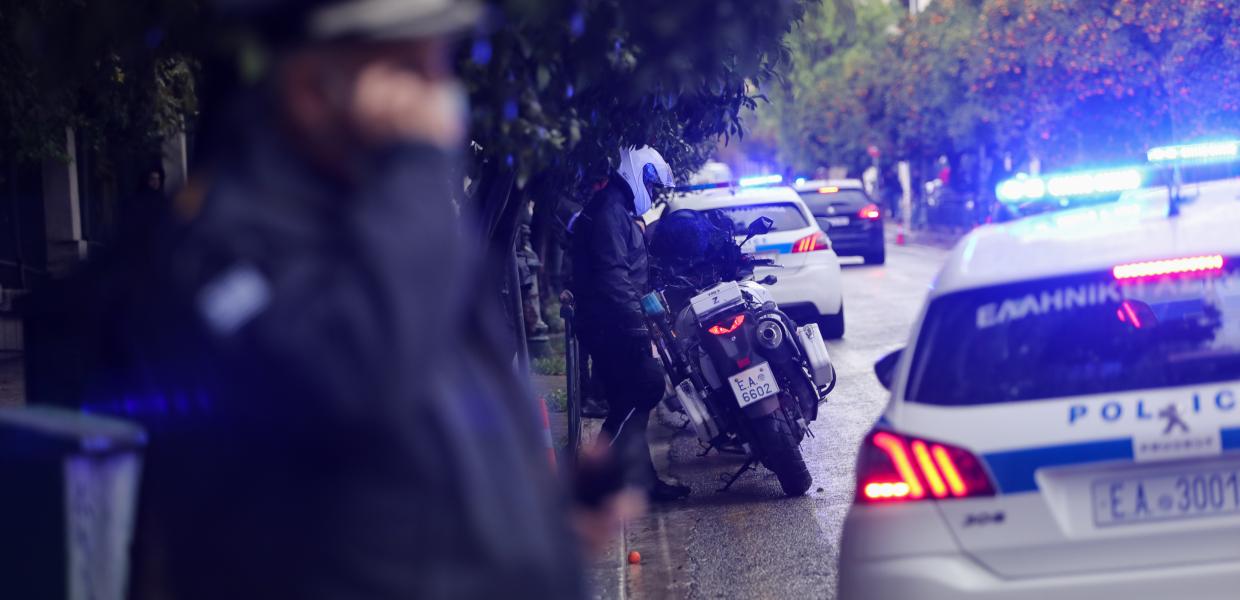 αστυνομία περιπολικό μηχανή