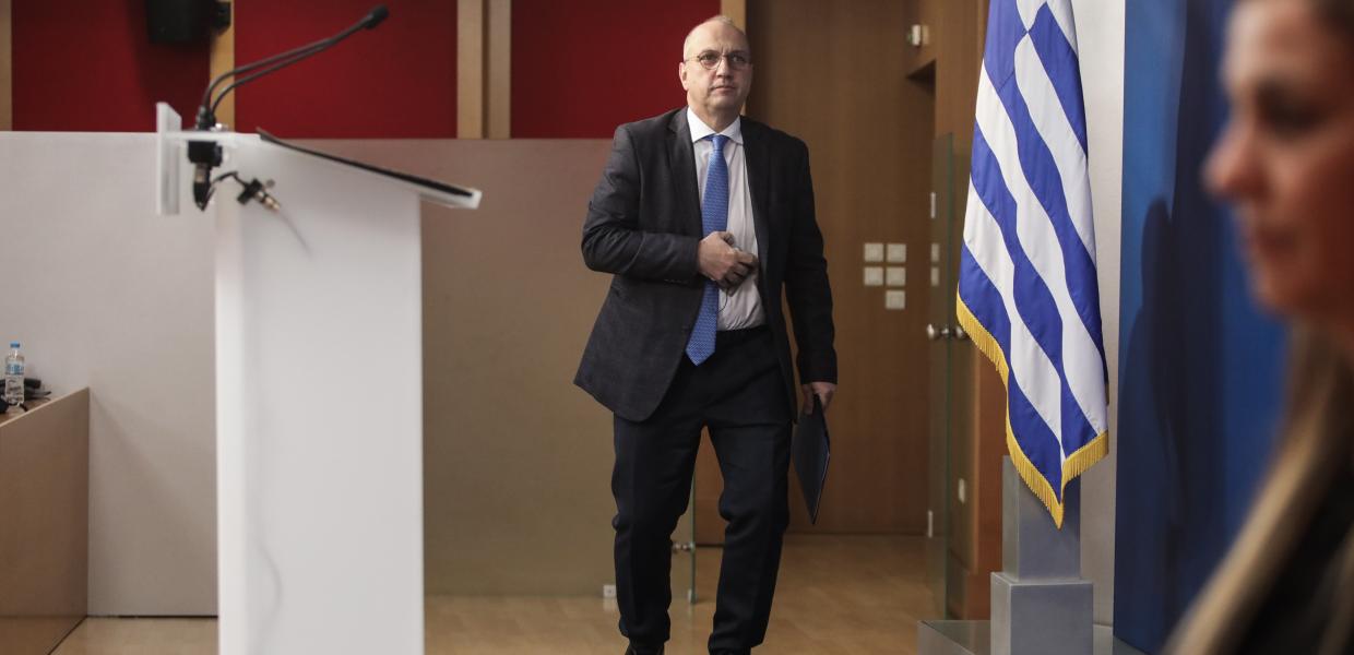 Ο κυβερνητικός εκπρόσωπος Γιάννης Οικονόμου