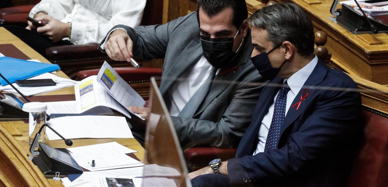 Θάνος Πλεύρης και Κυριάκος Μητσοτάκης