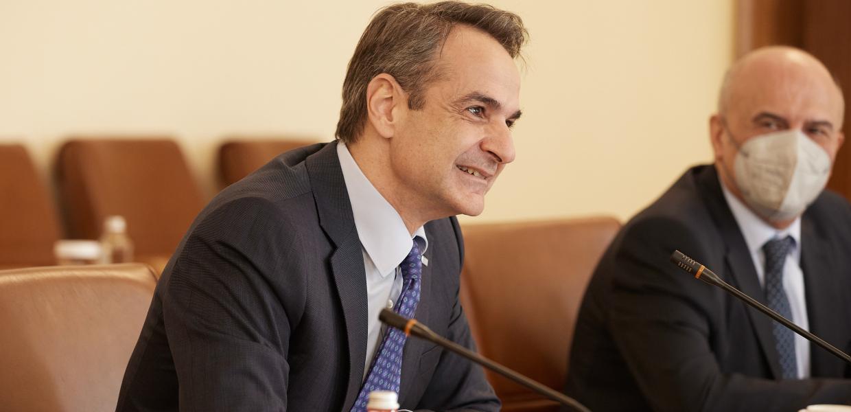 Ο Κυριάκος Μητσοτάκης στη Βουλγαρία
